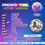 PREDIKSI TOGEL VICTORY MORNING 01 MARET 2026