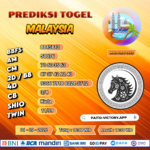 PREDIKSI TOGEL MALAYSIA 01 SEPTEMBER 2026