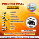 PREDIKSI TOGEL MALAYSIA 20 AGUSTUS 2026