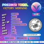 PREDIKSI TOGEL VICTORY MORNING 24 AGUSTUS 2026