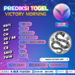 PREDIKSI TOGEL VICTORY MORNING 29 AGUSTUS 2026