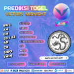 PREDIKSI TOGEL VICTORY MIDNIGHT 15 SEPTEMBER 2026