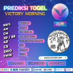 PREDIKSI TOGEL VICTORY MORNING 20 SEPTEMBER 2026